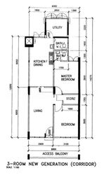 Blk 301 Ang Mo Kio Avenue 3 (Ang Mo Kio), HDB 3 Rooms #584497341